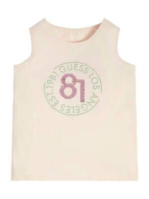 Guess J3GI18K6YW1 Girl's SL Tank Top w/ Bow