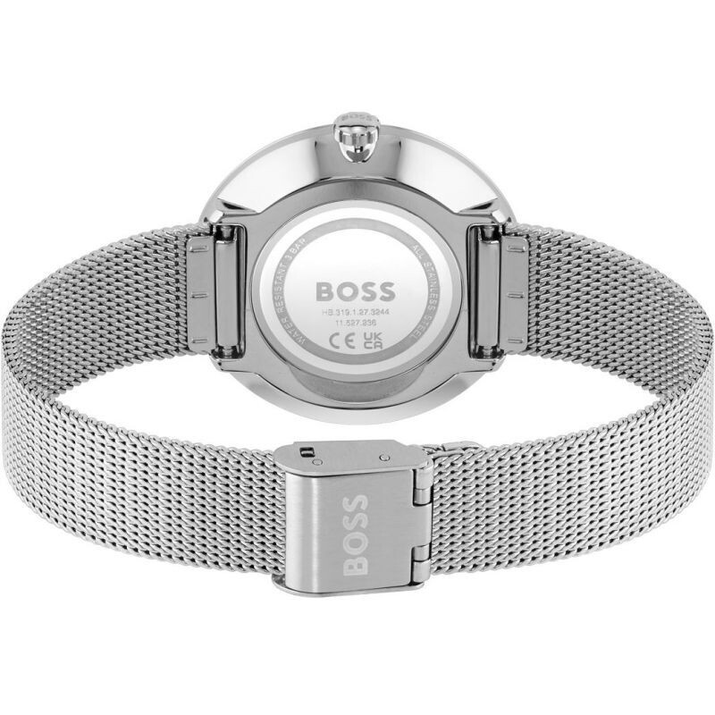 Hugo Boss 1502657 Womens Watch Silver Dial and silver Strap