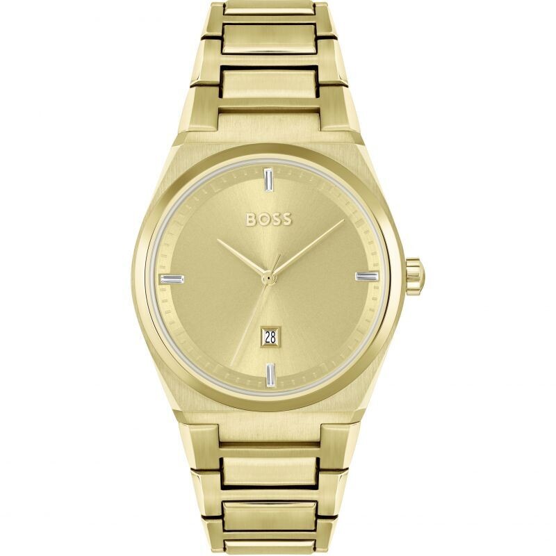 Hugo Boss 1502672 Womens Watch gold  Dial and gold  stainless steel Strap