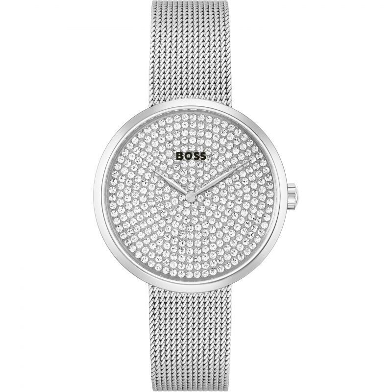 Hugo Boss 1502657 Womens Watch Silver Dial and silver Strap
