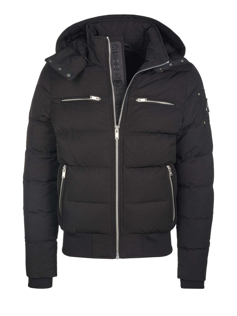 Moose Knuckles M31MB005 Black Winter Jacket for Men