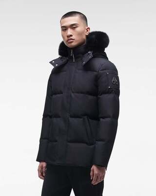 Moose Knuckles M32MJ178 Men's Cloud 3Q Fur Winter Coat