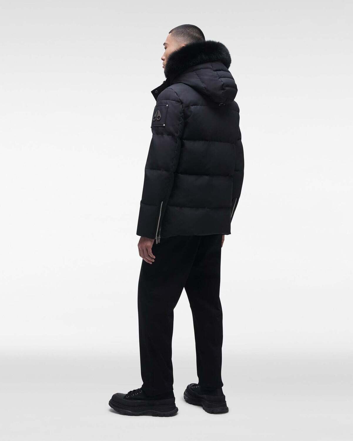 Moose Knuckles M32MJ178 Men's Cloud 3Q Fur Winter Coat