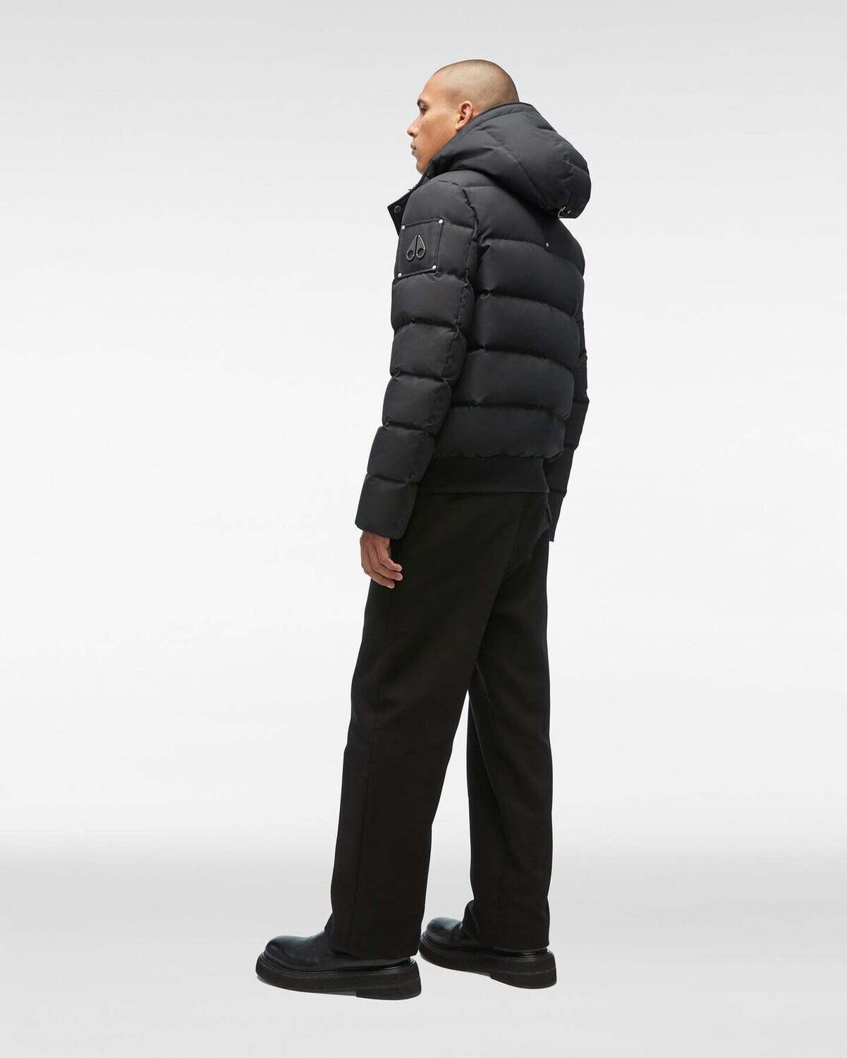 Moose Knuckles M32MB005 Men's M Cloud Bomber Coat – Black