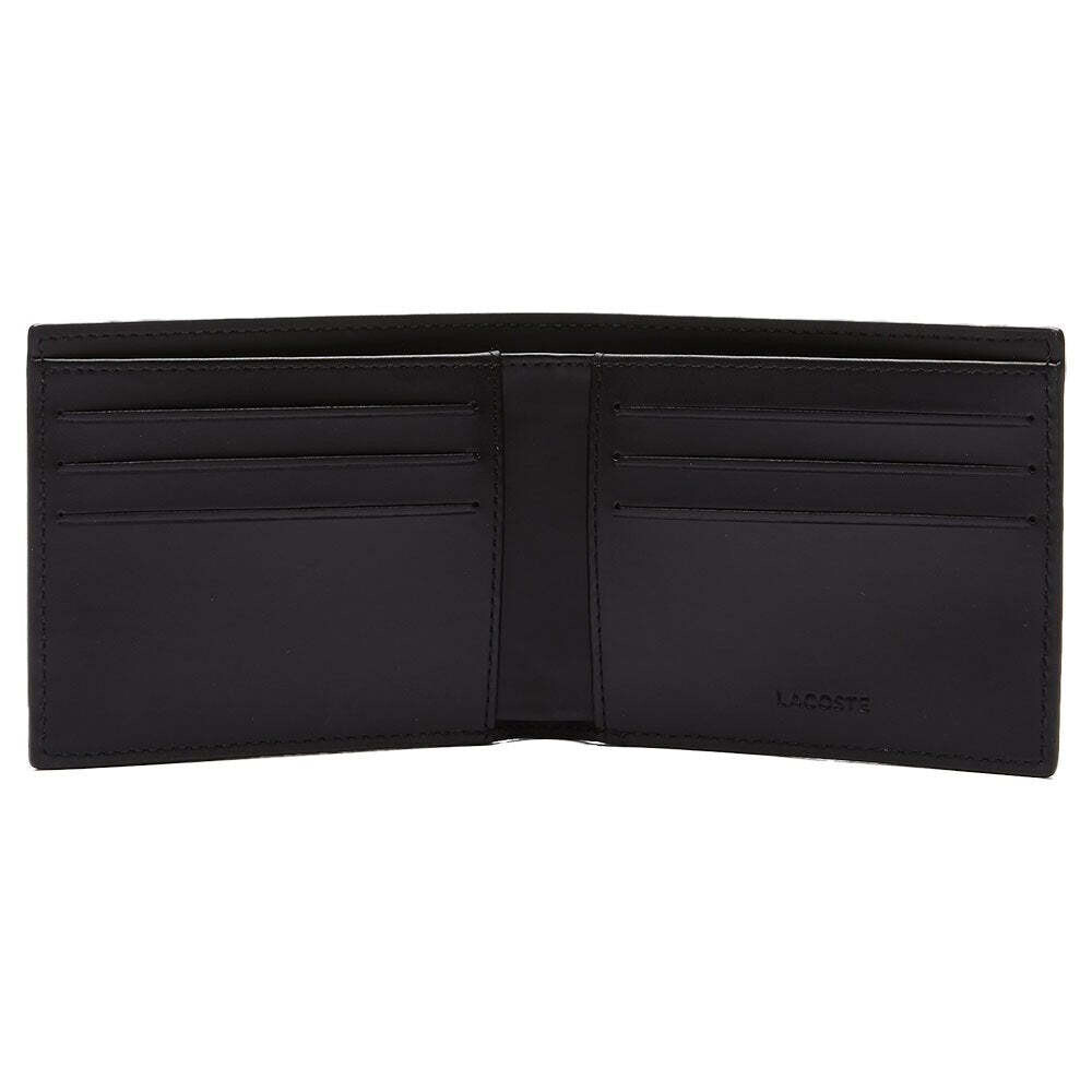 Lacoste NH3697LX Men’s S Allover Monogram Billfold Wallet