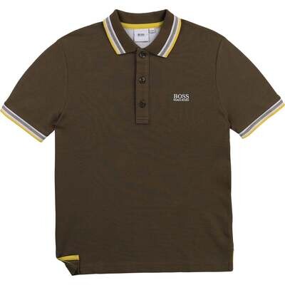 Hugo Boss Green Polo Size 10 J25L13/64C