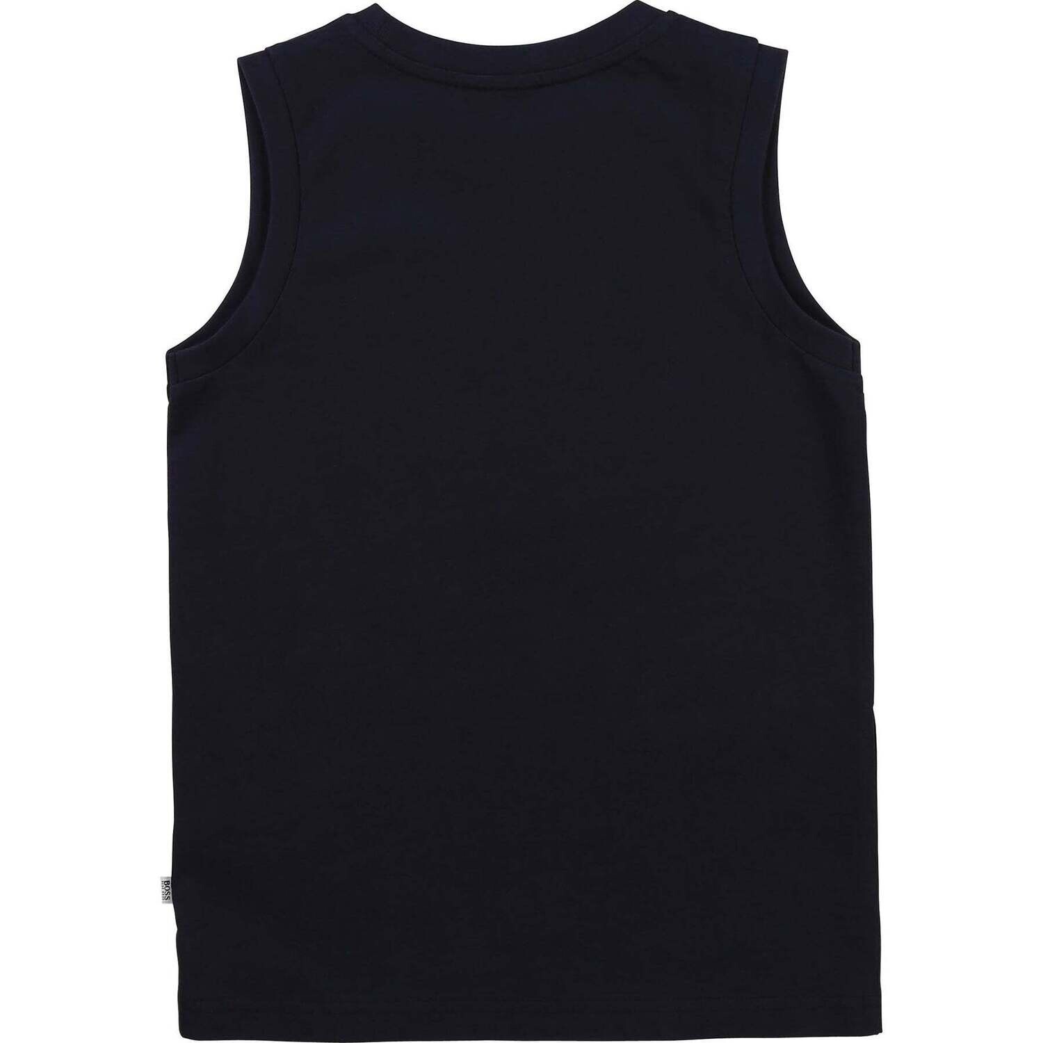 Hugo Boss J25N28\849 Boy's Blue Tank Top