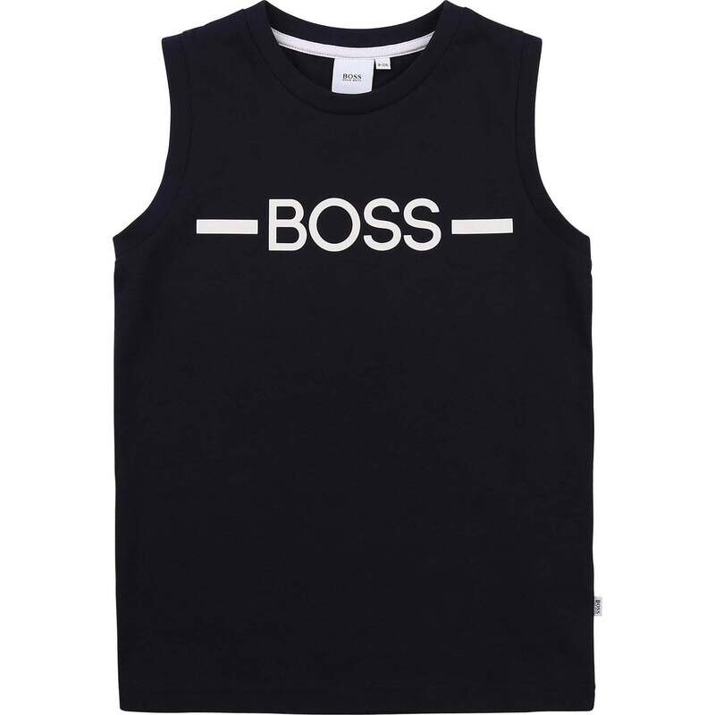 Hugo Boss J25N28\849 Boy's Blue Tank Top