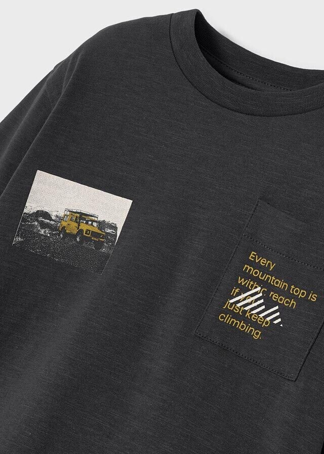 Mayoral 4007 Boy's Long Sleeve "every moutain top is within reach" – Carbono