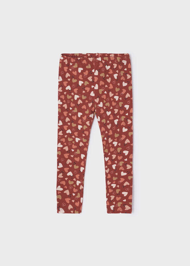 Mayoral 4764 Girl's Heart Leggings – Masala