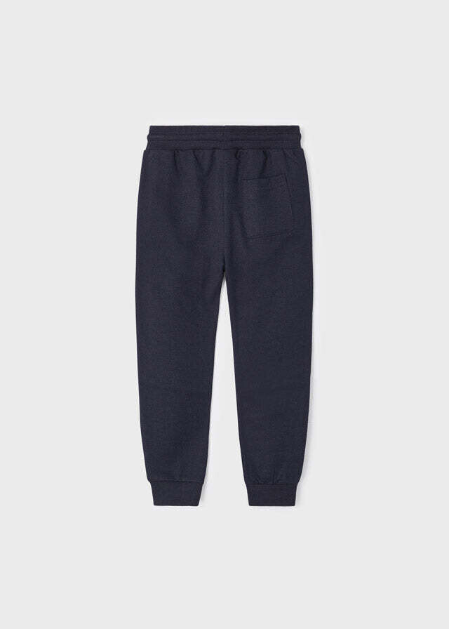 Mayoral 4845 3 Piece Set Blue Hoodie, Navy Jogger and White T-shirt