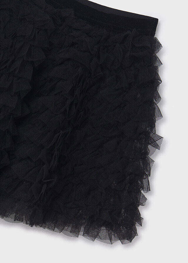 Mayoral 4945 Girl's Tulle Ruffle Skirt