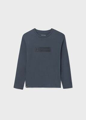 Nukutavake 842 Boy's Long Sleeve ''Be Yourself'' Basic T-Shirt