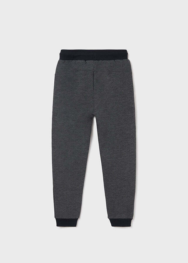 Nukutavake 7577 Boy's ''Enjoy the Now'' Joggers – Negro
