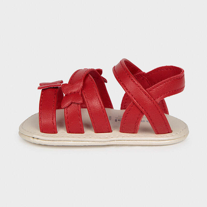 Mayoral 9408 Baby Girl Sandals Red Butterfly