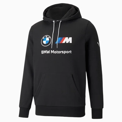 Puma 53225001 Men’s BMW MMS ESS Fleece Hoodie – Puma Black
