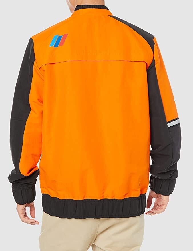 Puma 53112905 Men’s BMW MMS Street Jacket – Vibrant Orange