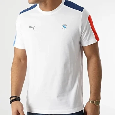 Puma 53336702 Men’s BMW MMS T7 T-Shirt /PUMA WHITE