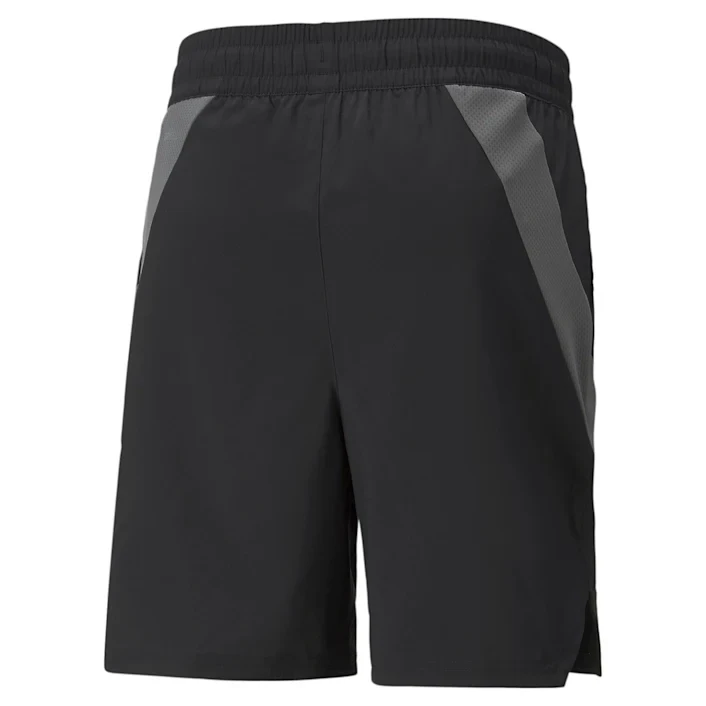 Puma 52213201 Men's Black and Grey Moisture Management Shorts