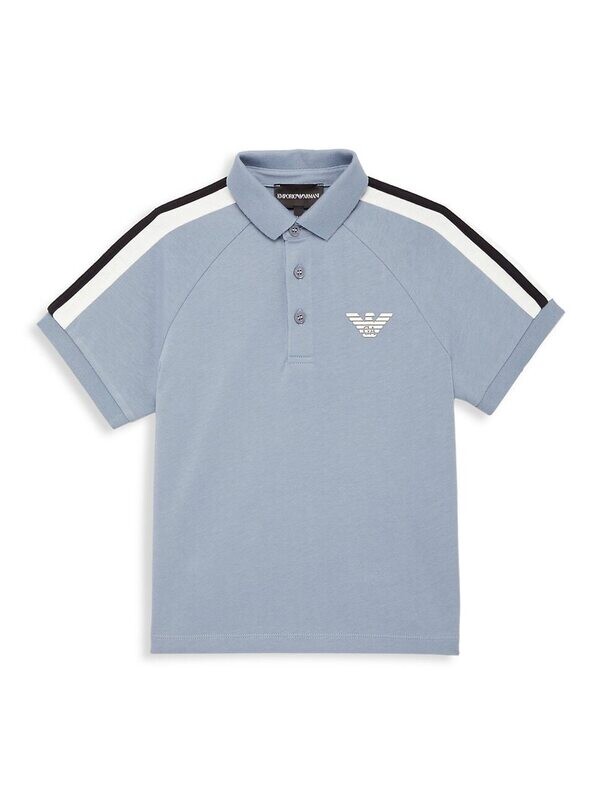 Armani 3R4FJ5 1JWZZ Boy’s SS Tape Detail Polo Shirt/