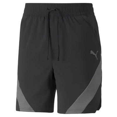 Puma 52213201 Men's Black and Grey Moisture Management Shorts