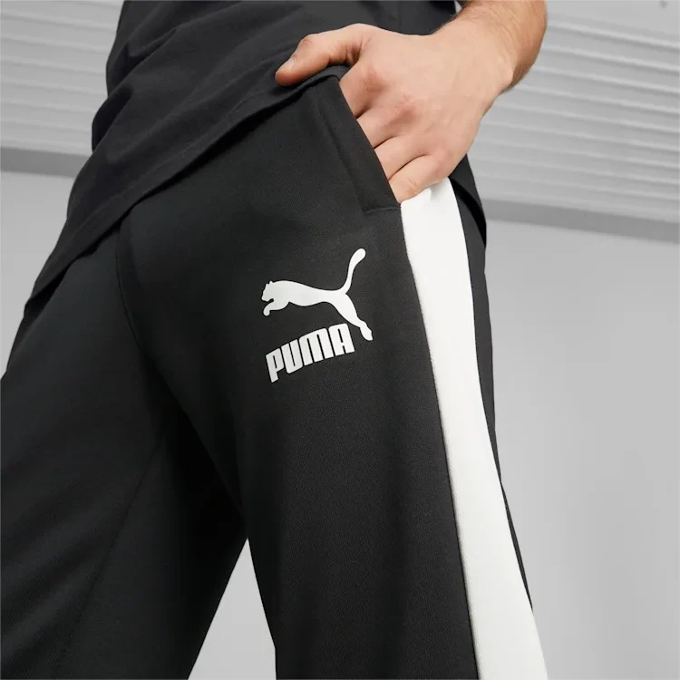 Puma 53009811 Men's Iconic T7 Track Pants – High Risk Red
