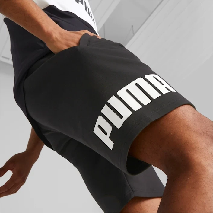 Puma 673379 01 Mens Black Shorts