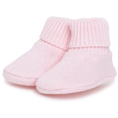 Hugo Boss J98368/44L Pink Baby Girl Hat & Sock Set