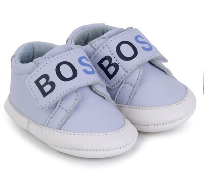 Hugo Boss J99112 Baby Boys Light Blue Shoes