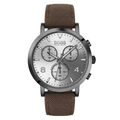 BOSS 1513690 Mens Spirit Chronograph Brown Strap Watch