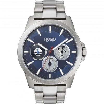 HUGO 1530131 Stainless Steel Watch With Blue Dial
