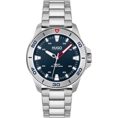 HUGO 1530224 Mens Watch Navy Dial Stainless steel Strap
