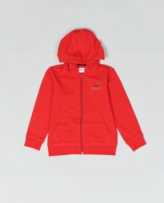 Hugo boss sweatshirt red deals