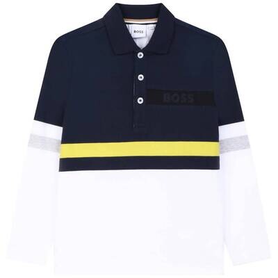Hugo Boss J25M35 Boy’s LS Polo/
