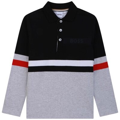 Hugo Boss J25M35 Boy’s LS Polo/