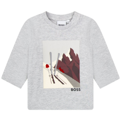 Hugo Boss J05951 Baby Boy’s LS T-Shirt/