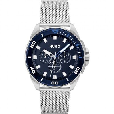 Hugo Boss 1530287 Men Watch blue dial stainless steel strap