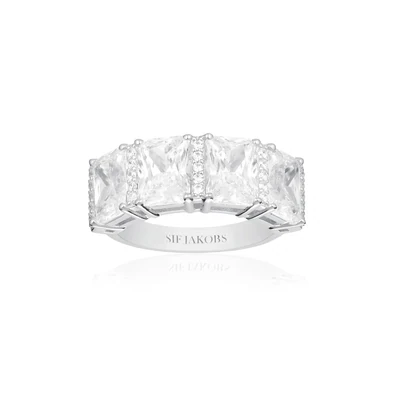 Sif Jakobs R42269-CZ Women's Roccanova Altro Quatro Ring