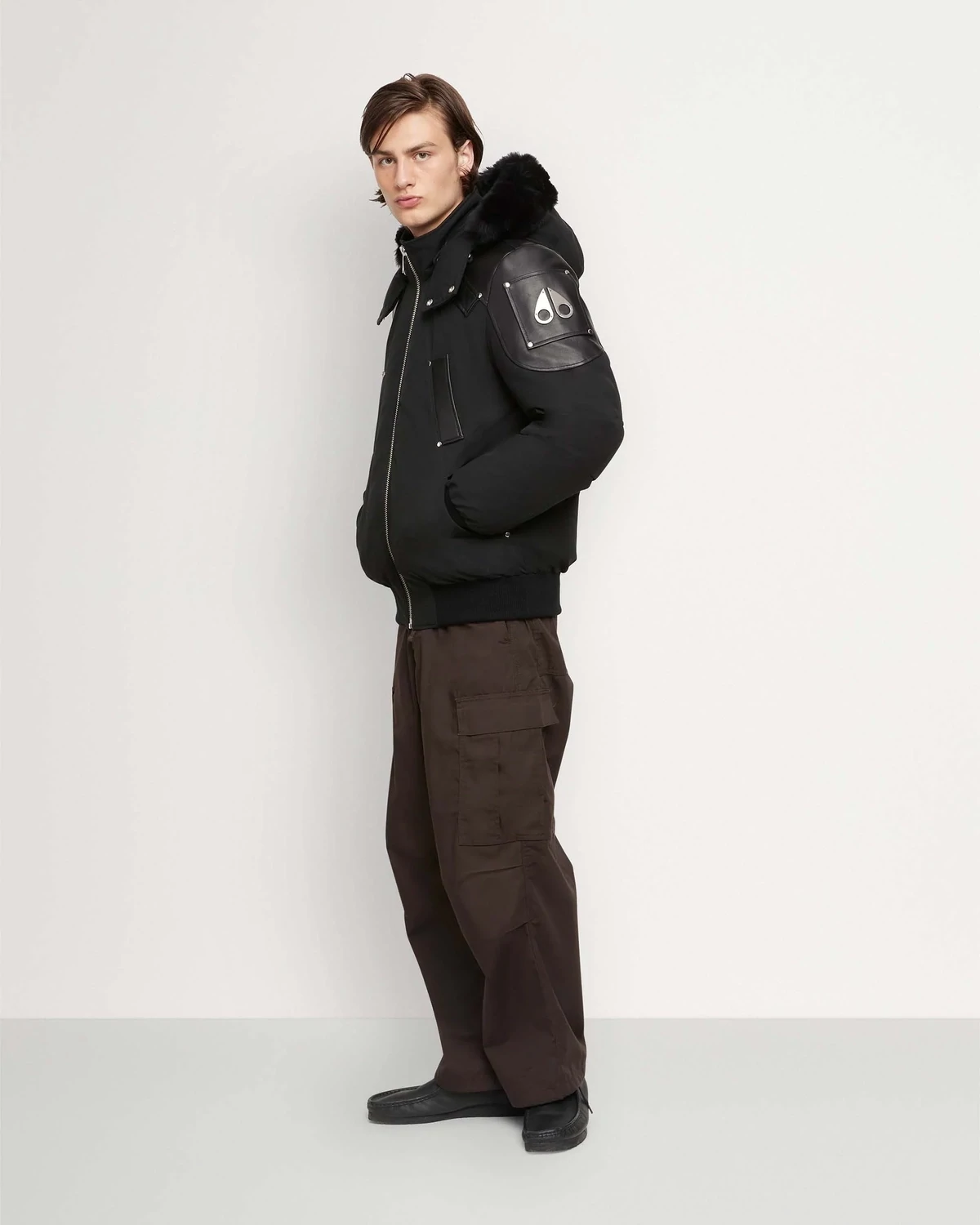 Moose Knuckles M33ML000S Men's Park Vista Bomber Coat