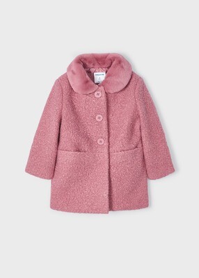 Mayoral 4409 Girl's Pink Button Up Jacket