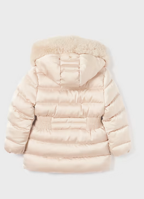 Abel & Lula 5871 Girl’s Long Sleeve Satin Coat