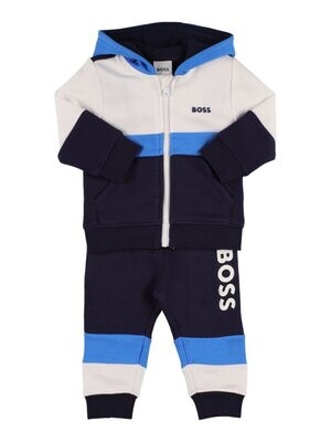 Hugo Boss J08087 Boy's Long Sleeve Tracksuit Set 2PC
