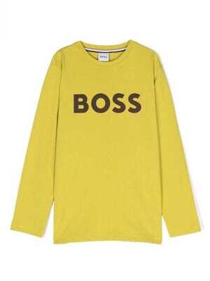 Hugo Boss J25O67 Boy's LS Mini Me T-Shirt/