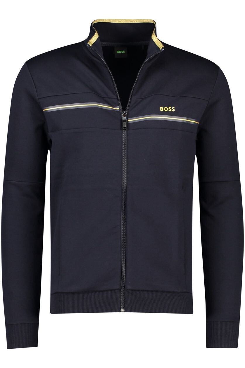 Hugo boss gold jacket deals