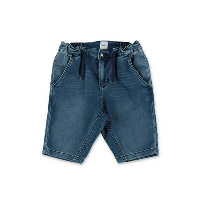 Hugo Boss J24815 Boy's Denim Shorts/