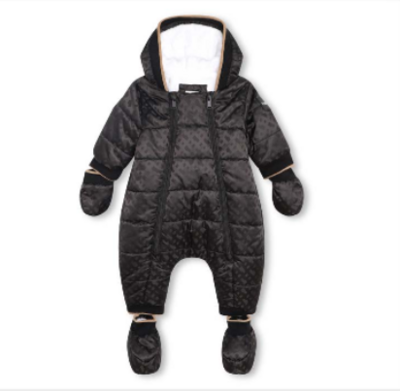 Hugo Boss J96109 Baby Boy's B Monogram Snowsuit