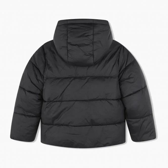 Hugo Boss G26111 Boy's Long Sleeve Logo Puffer Coat