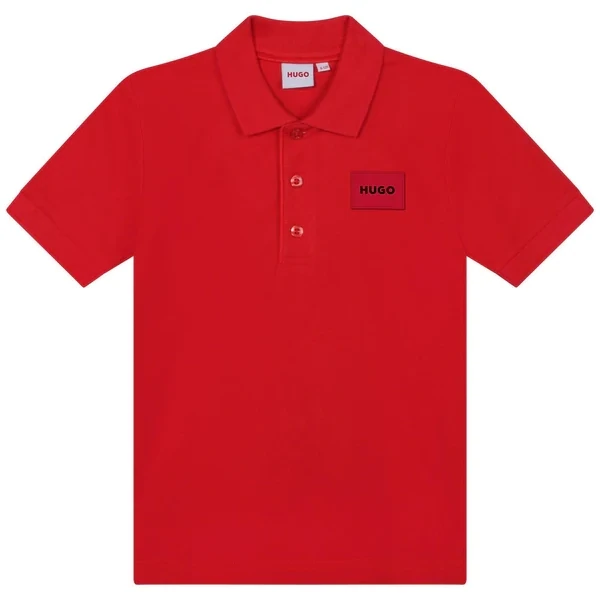 Hugo Boss G25111 Short Sleeve Red Polo