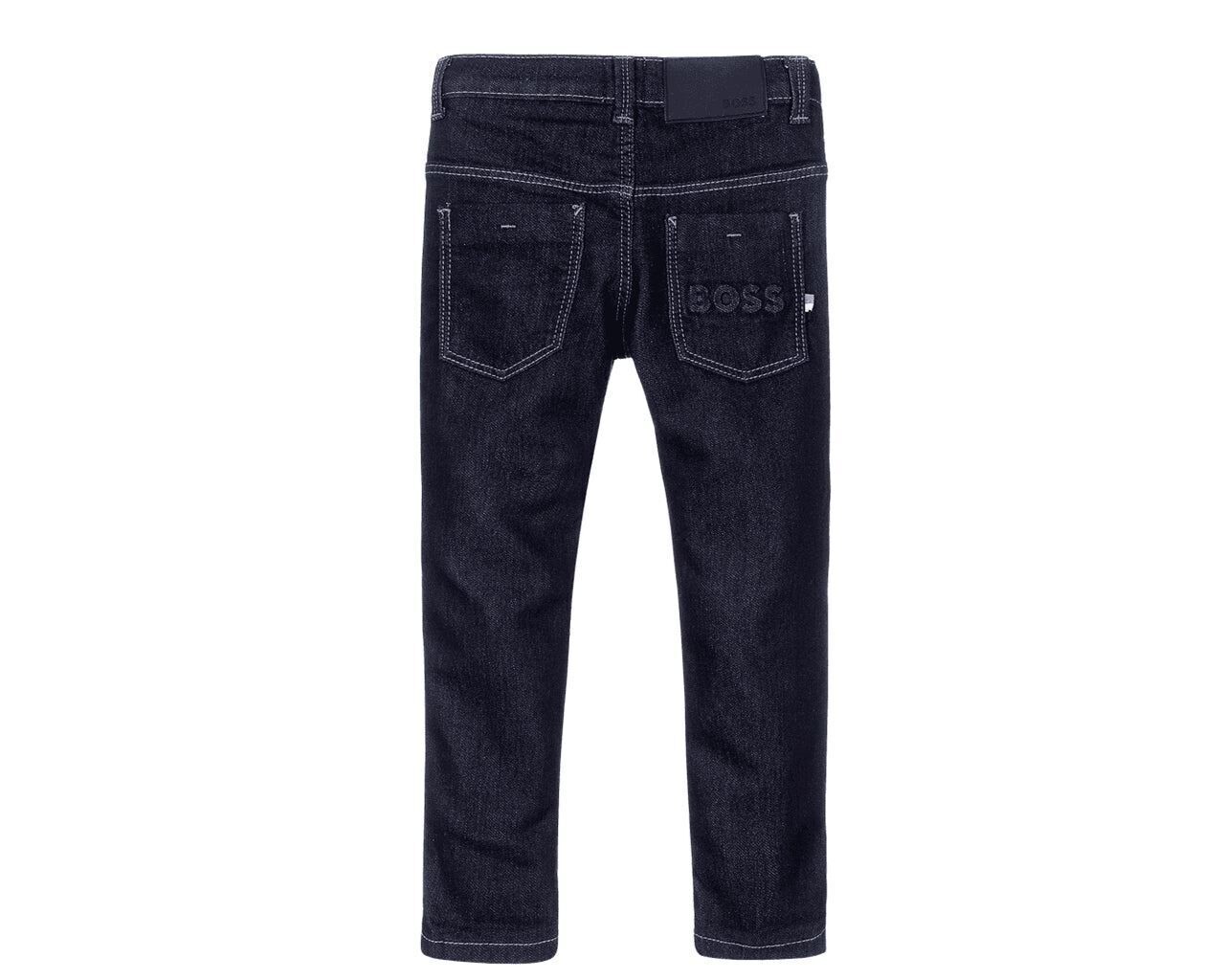 Hugo Boss J24799, Boys Navy Denim Trousers