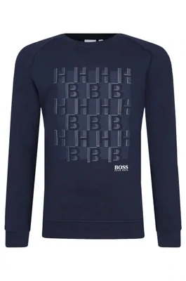 Hugo Boss Navy Blue Sweater J25G64/849